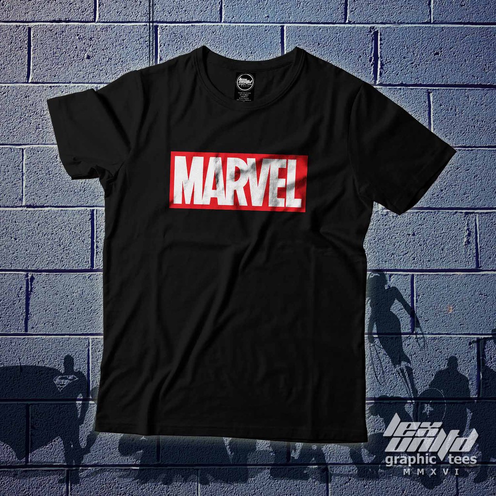 black marvel shirt
