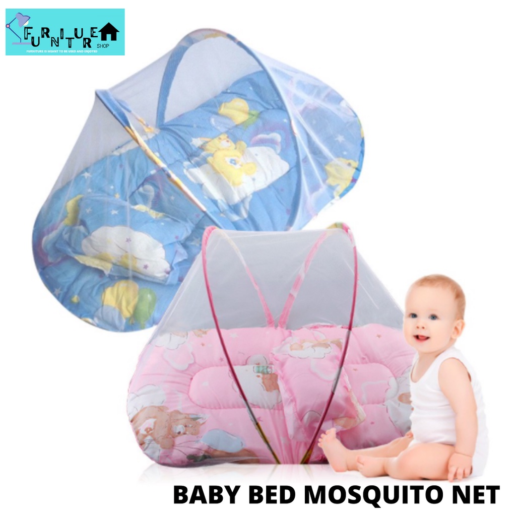 Baby Bed Mosquito Net Bed Folding Mosquito Net With Pillow Shopee Philippines