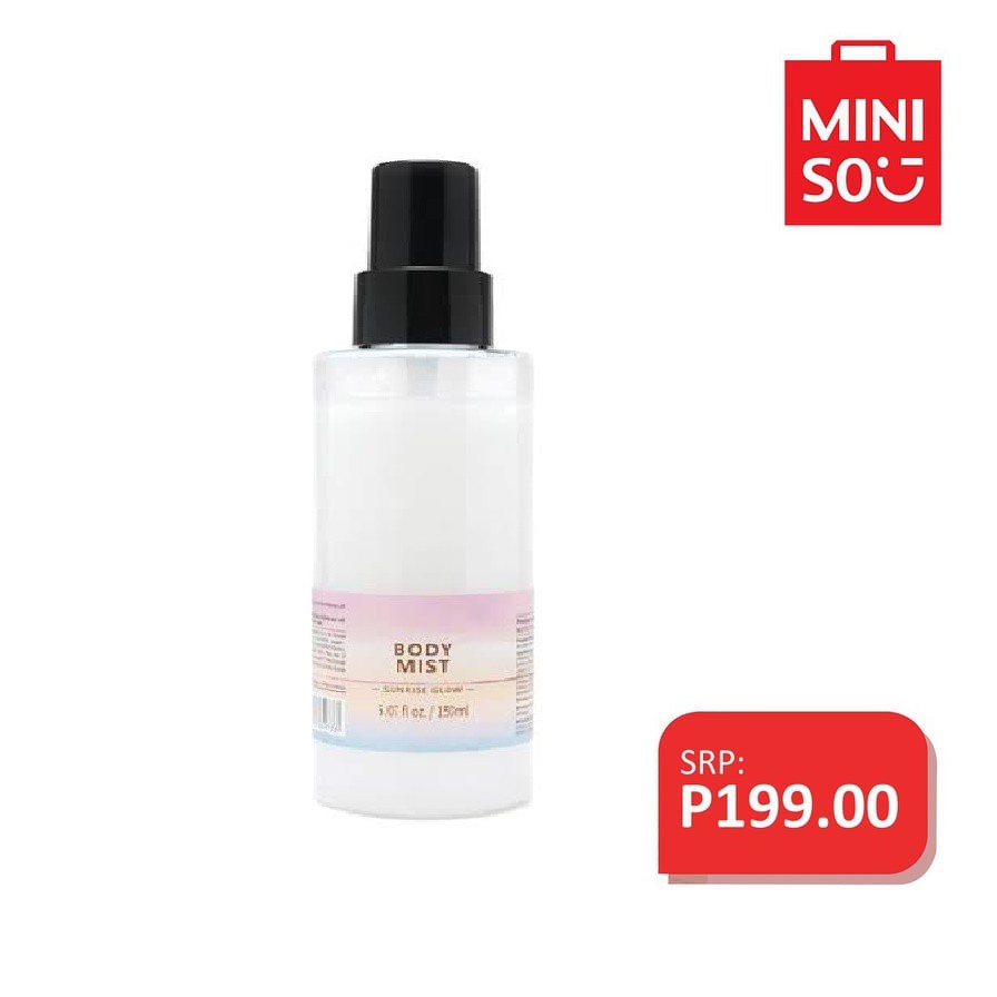 MINISO Body Mist (Sunrise Glow) | Shopee Philippines