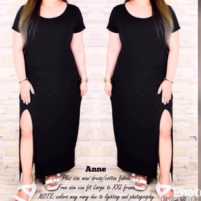 shopee plus size dress