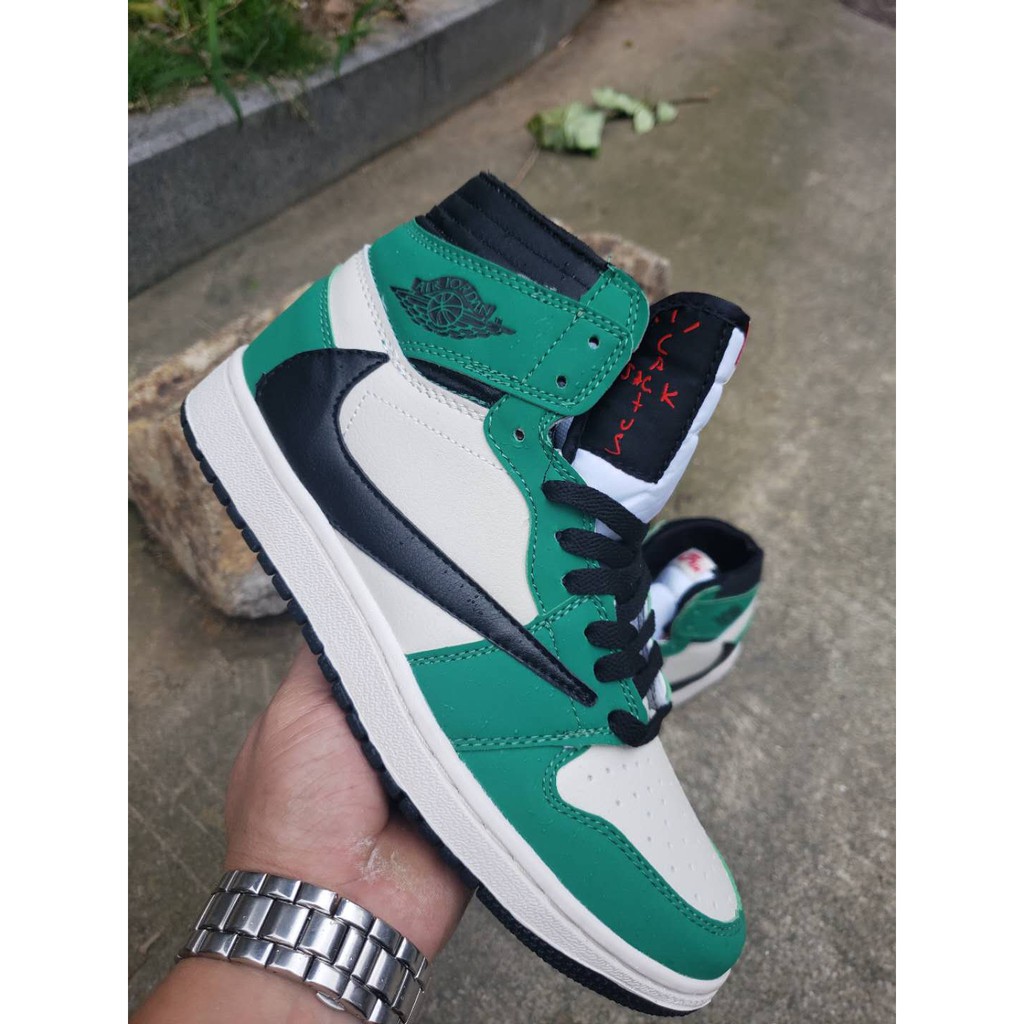 travis scott green jordan 1