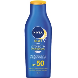 fast shipping NIVEA Sun Protect & Moisture Lotion with SPF 50 Authentic