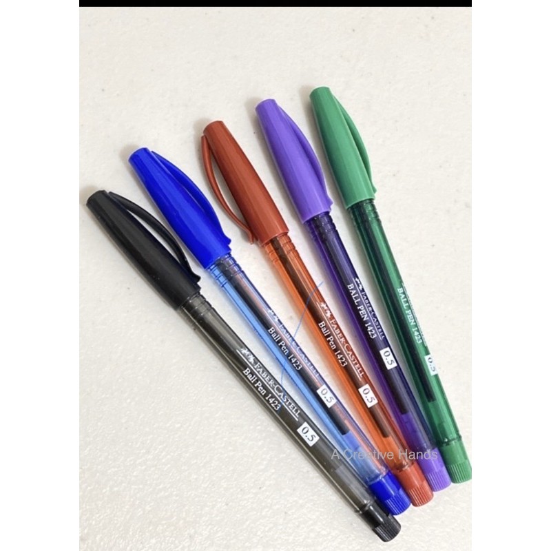 faber-castell-1423-ballpen-super-fine-point-0-5-per-piece-shopee