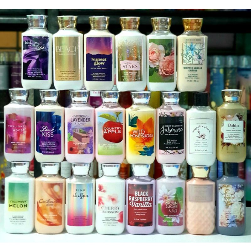 Original Bath and Body Works Body Lotion 8oz 01 Shopee Philippines