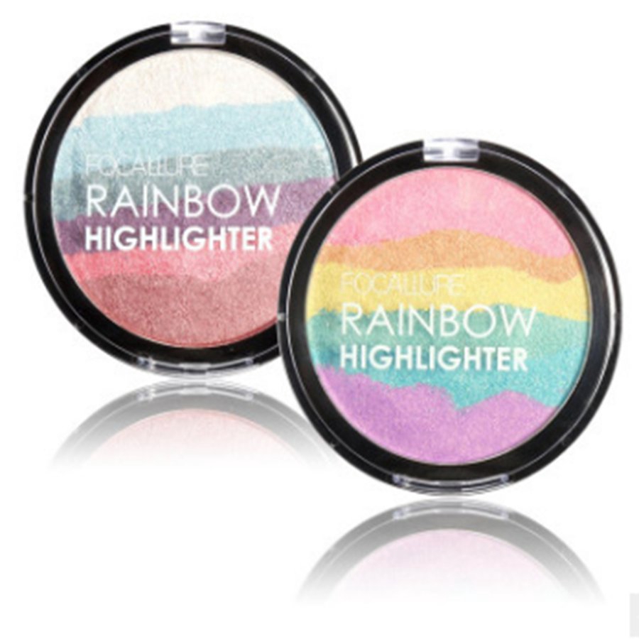 rainbow face highlight