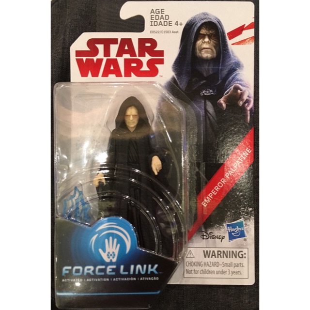 star wars force link emperor palpatine figure