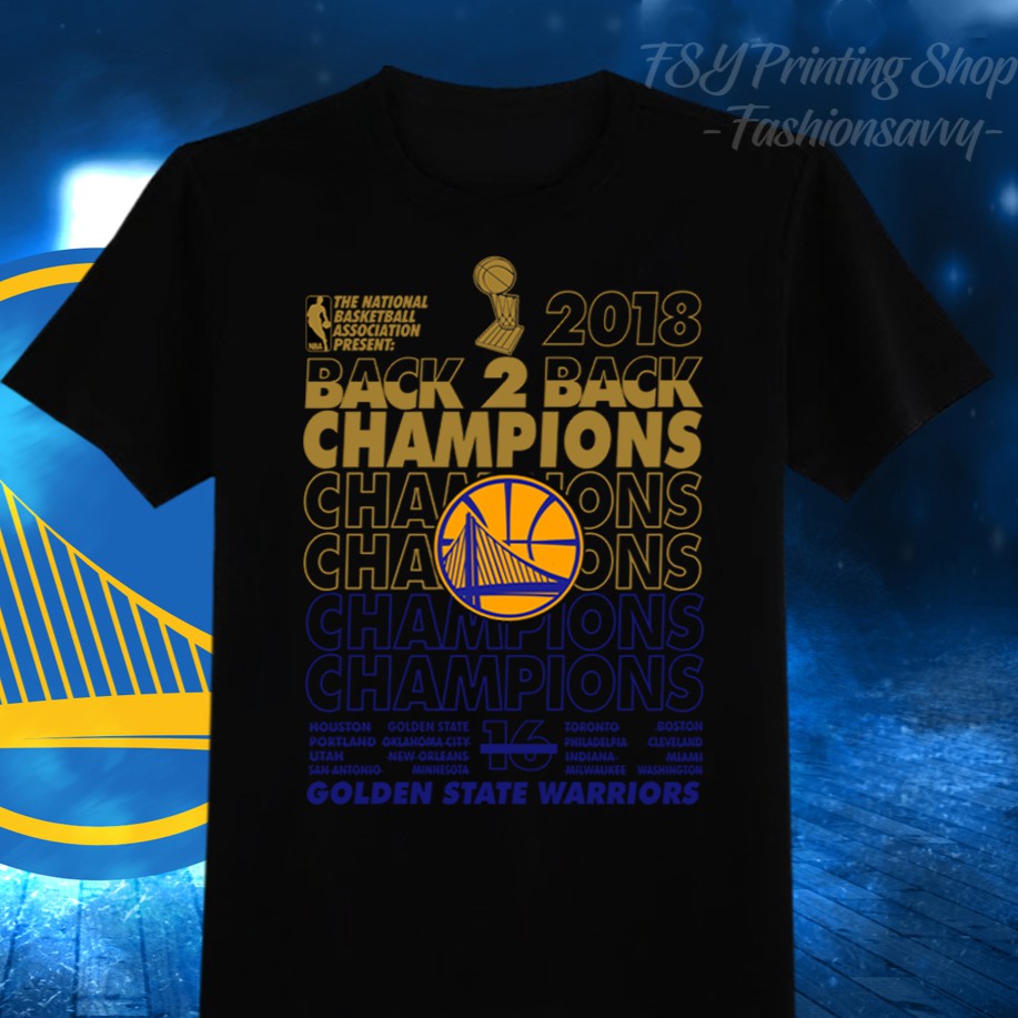 NBA GOLDEN STATE CHAMPIONSHIP SHIRT 