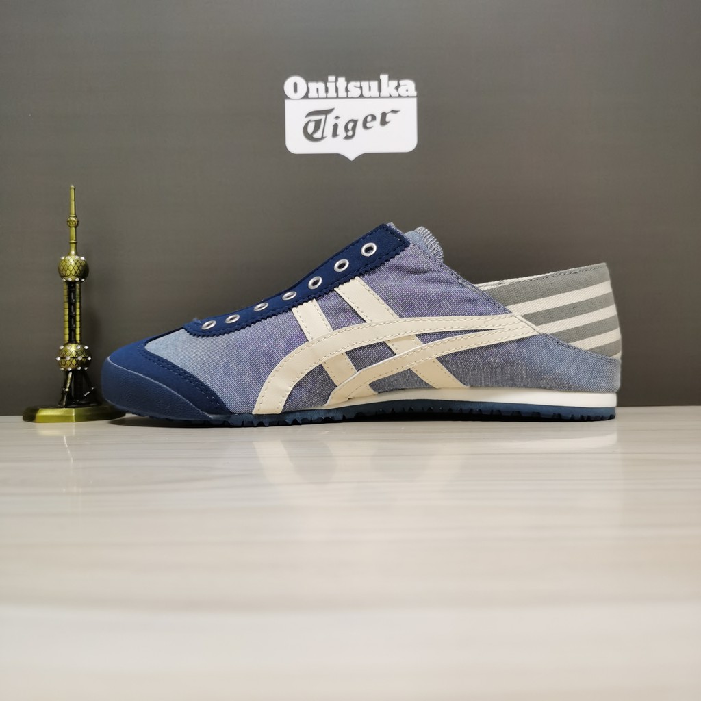 asics tiger slip on shoes