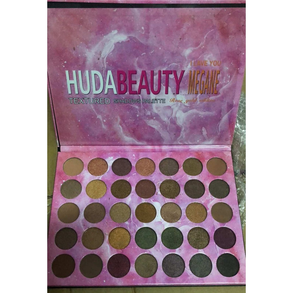 Huda beauty textured shadows palette rose gold edition Shopee Philippines