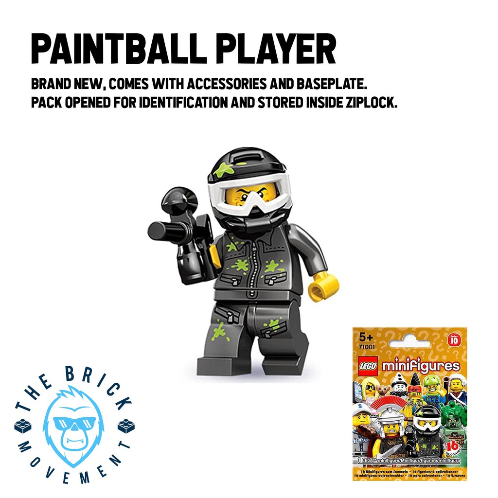 LEGO® Collectible Minifigure Series 10 Paintball Player Minifigure