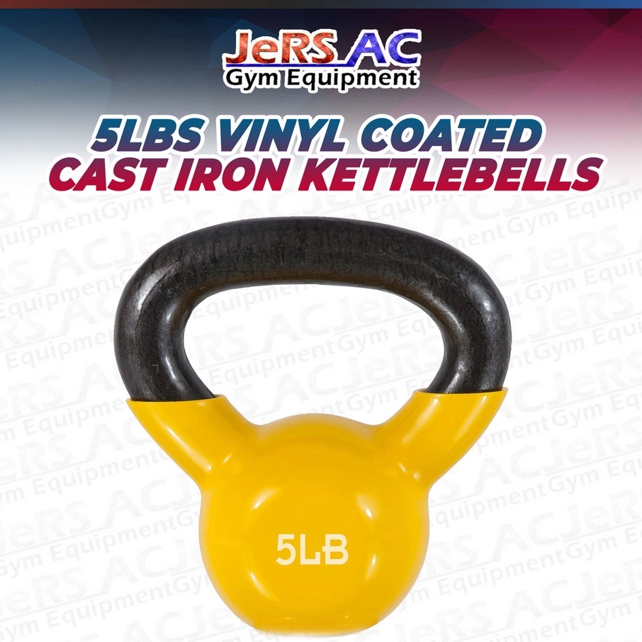 LEGACY Vinyl Coated Iron Kettlebells 5lbs. Shopee Philippines