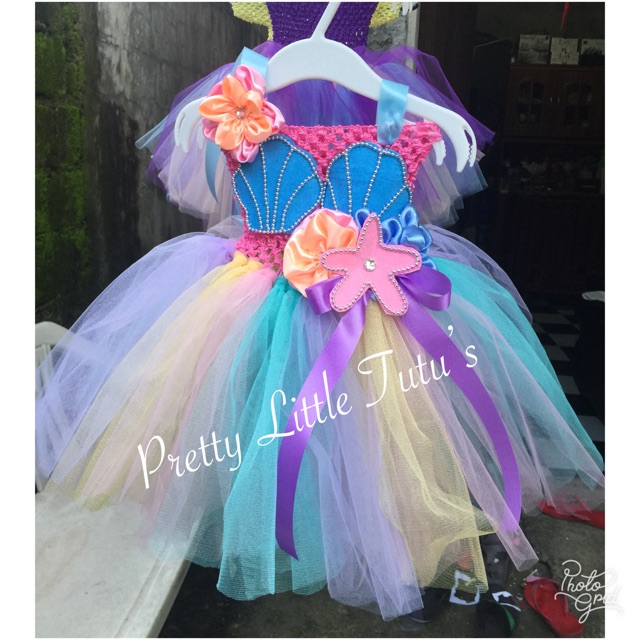 little mermaid baby dress