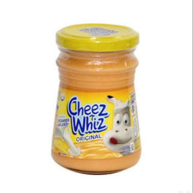 Kraft Cheez Whiz Original Jar 210g Shopee Philippines
