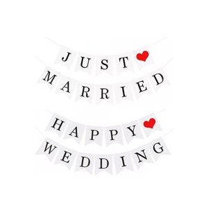 I Love You Happy Valentin's Day Marry Me Wedding Banner Backdrops Party Decoration #3