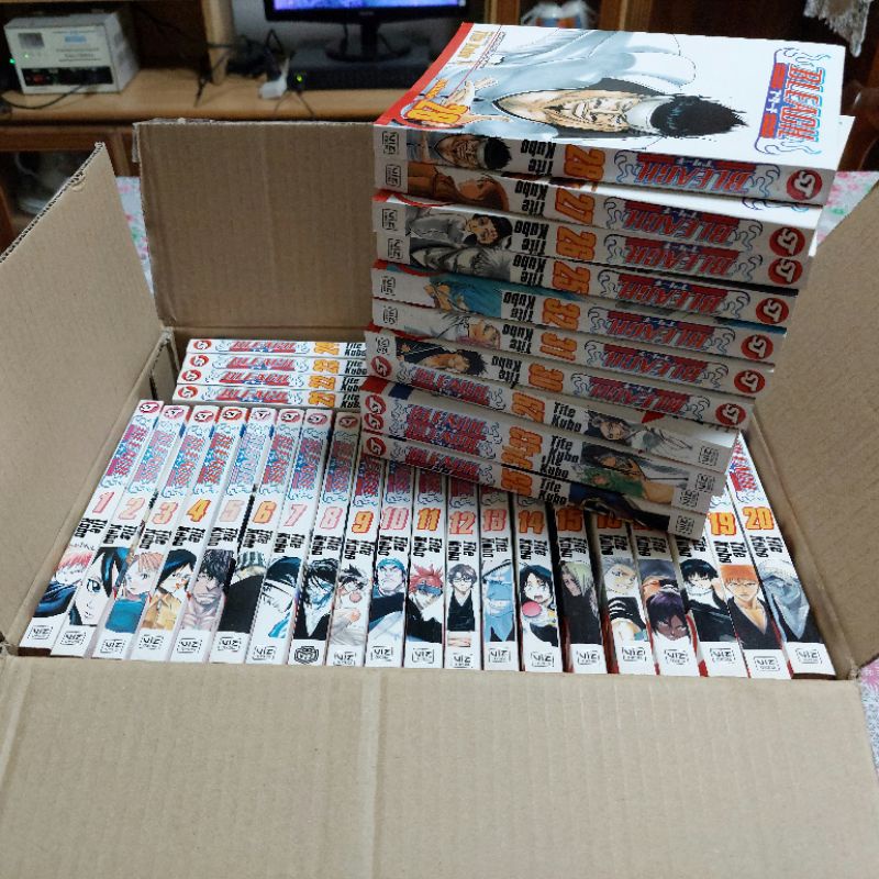 Bleach Manga Set Volumes 1-35 | Shopee Philippines