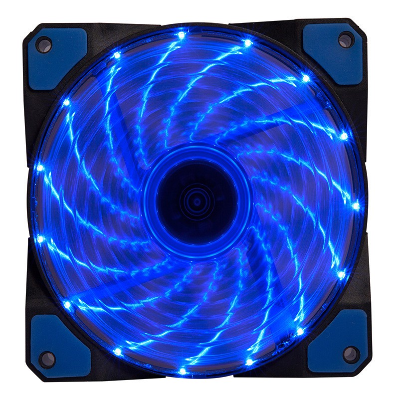 CPU Led Fan 120mm Case Chassis Cooling Ring LED Fan CPU Cooler 4 Pin
