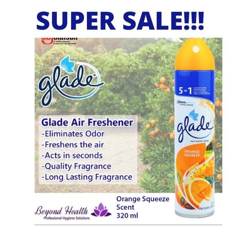 Glade Orange Squeeze Air Freshener (320ml) Shopee Philippines