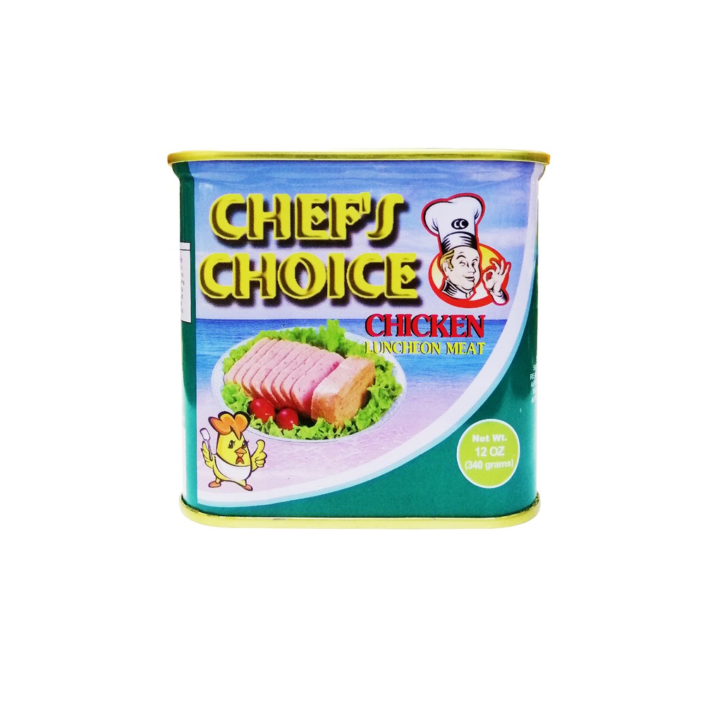 Chef's Choice Chicken Luncheon Meat 340g (12oz) | Shopee Philippines