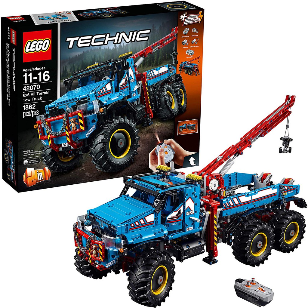lego technic off road tow truck