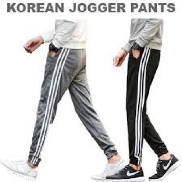 korean jogging pants