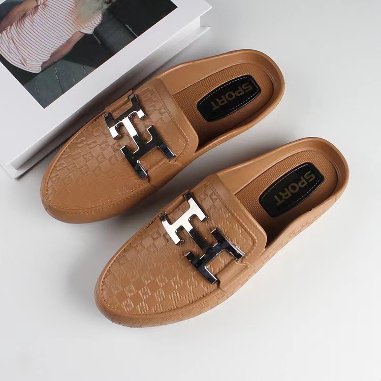 New Mens Casual Fashion Half shoes Rubber Sport half shoes for men