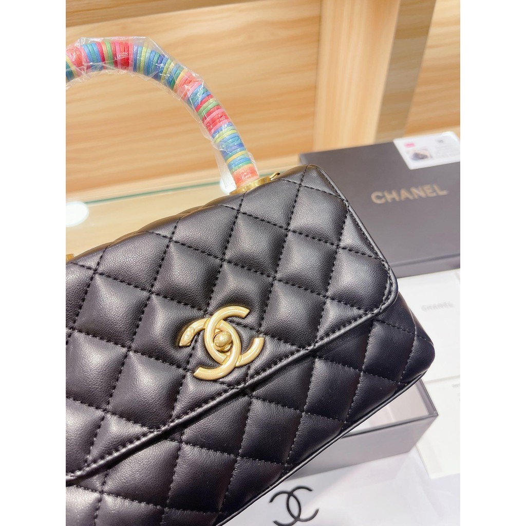Fast Shipping Chanel Coco Rainbow Handle 21 New Color Shoulder Bag Women Bagswomen1 Shopee Philippines