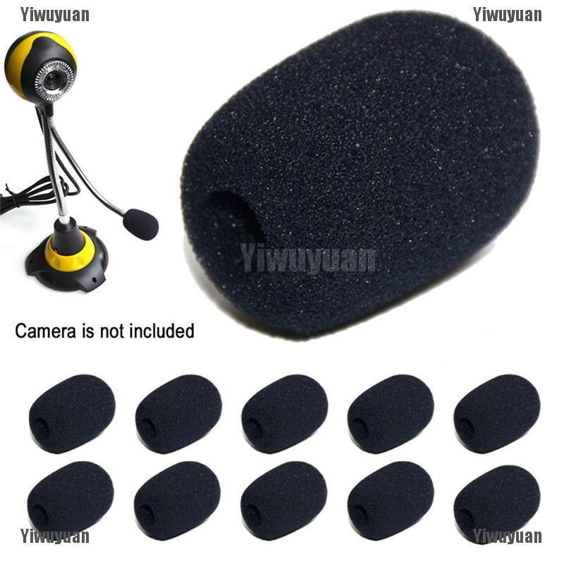 5PCS Microphone Headset Sponge Foam Black Mic Cover Shopee Philippines