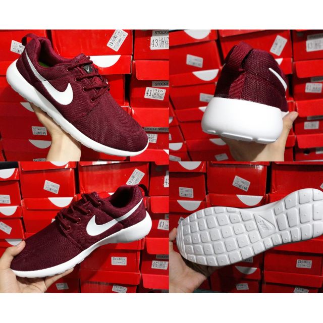 nike roshe all red