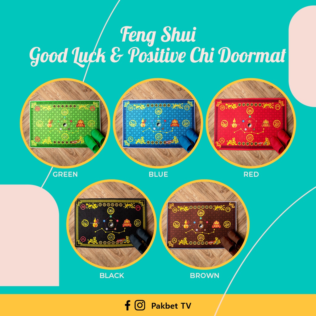 Feng Shui Good Luck & Positive Chi Doormat Feng Shui by PakBet TV