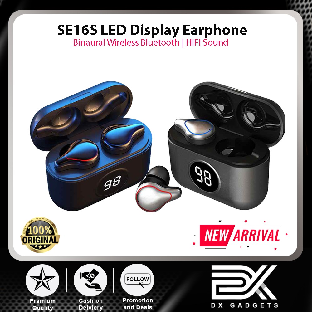 se16s wireless 5.0 bluetooth earbuds