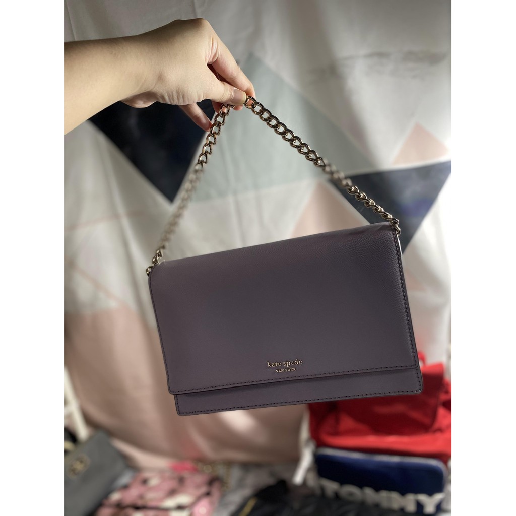 AUTHENTIC KATESPADE Cameron Convertible Crossbody Icy Lavender - ORIGINAL,  BRAND NEW, US IMPORTED | Shopee Philippines