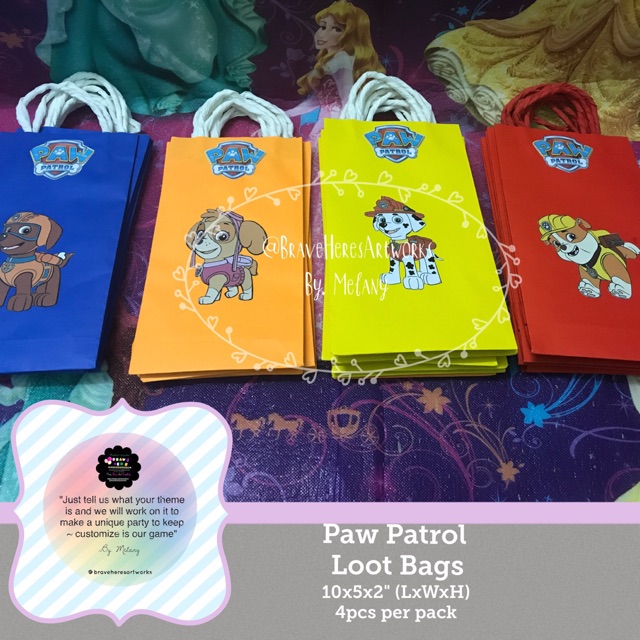 paw patrol divisoria