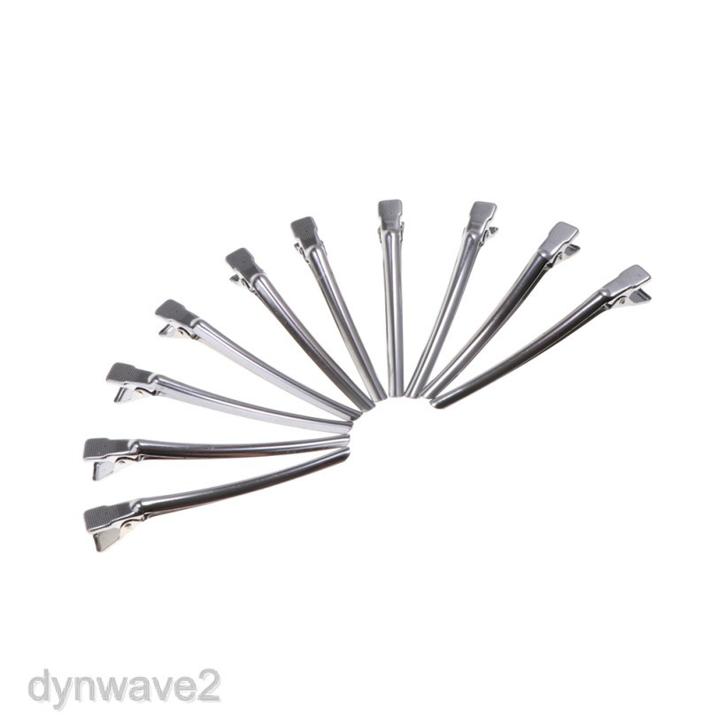 silver hair clamps