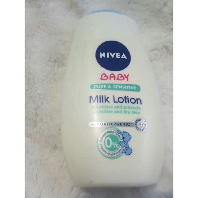 nivea baby milk lotion