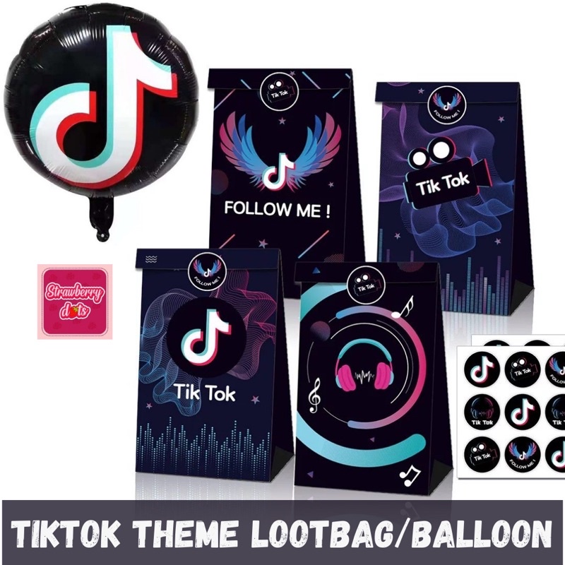 Tiktok Party Loot Box Loot Bags Candy Bag