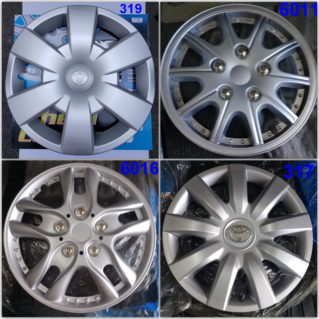 4Piece Set 15in Silver Hub Cap R15 Wheel Cover Hubcap Shopee Philippines