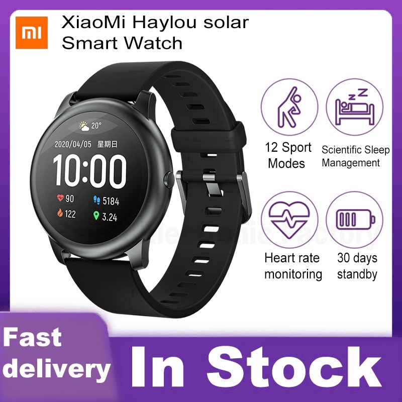 xiaomi haylou solar smart watch