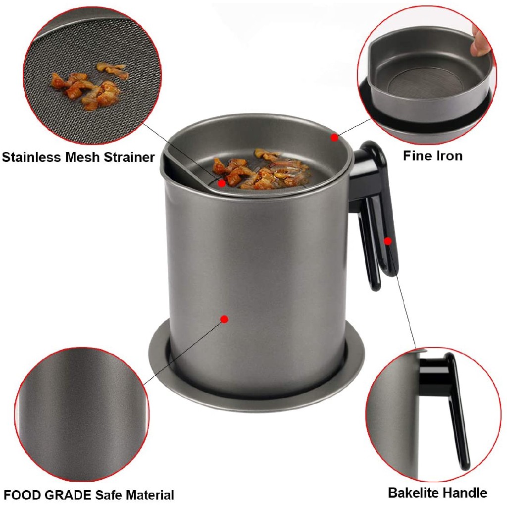 stainless steel large capacity oil filter, oil filter container tank