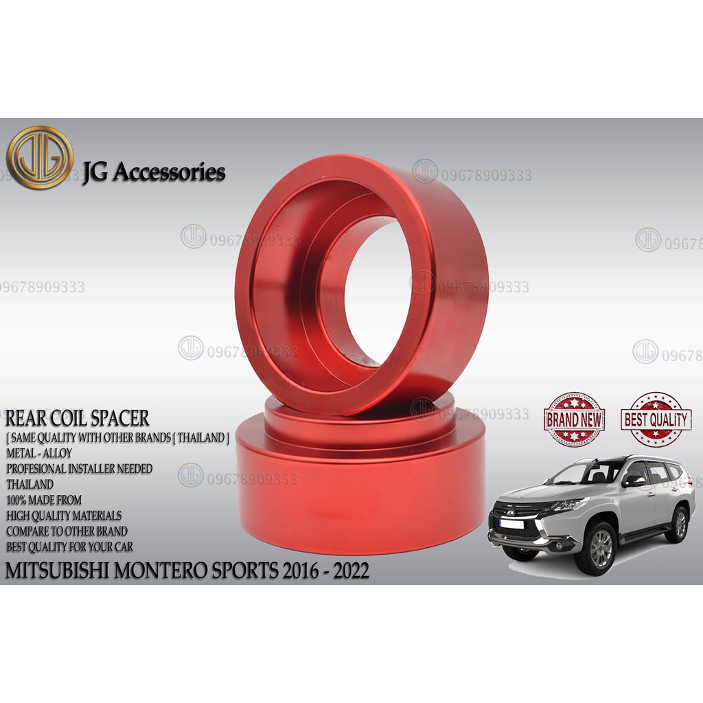 MITSUBISHI MONTERO SPORTS 20162022 REAR COIL SPACER/REAR QUICK LIFT