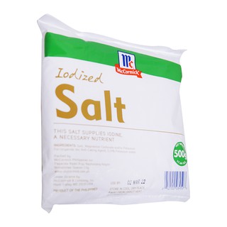 McCormick Iodized Salt 500g | Shopee Philippines