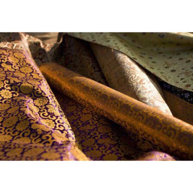 Thai Silk 2 Fabric Assorted Designs For Sofa Cover Curtains 60