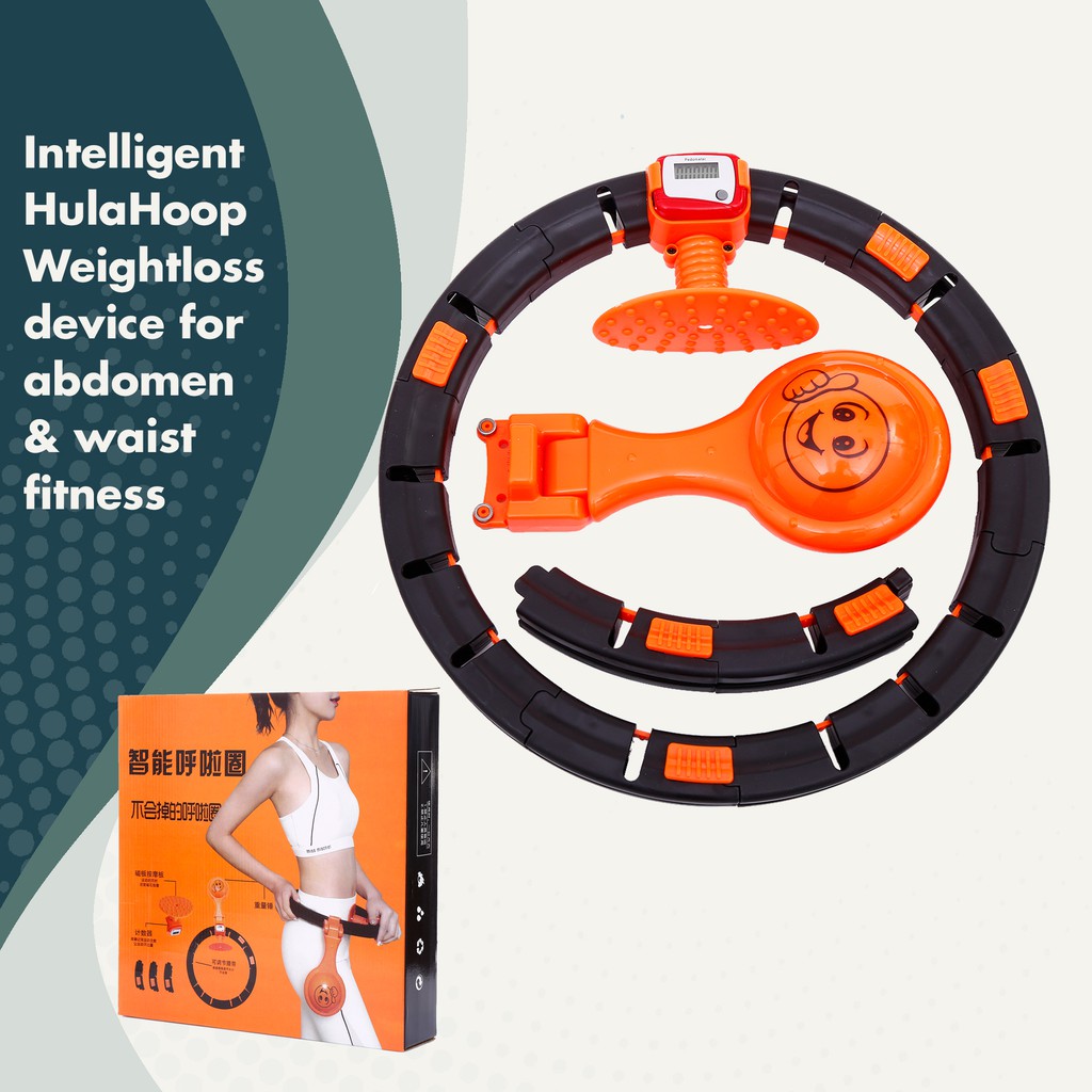 Intelligent Hula Hoop Weight Loss Device for Abdomen & Waist Fitness