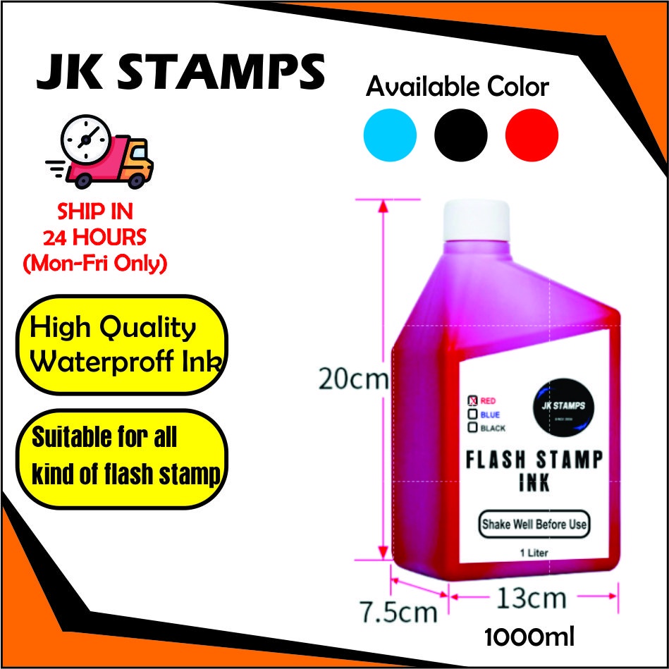 JK Stamps Stamp Cop JK Stamps Stamp Chop Refill Ink PRE ink refill ink ...