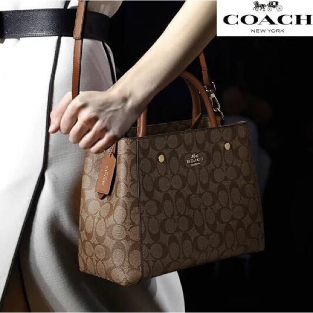 coach handbag with sling