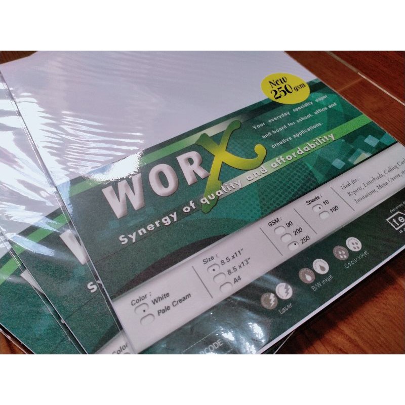 WorkX Vellum board 250 gsm Shopee Philippines