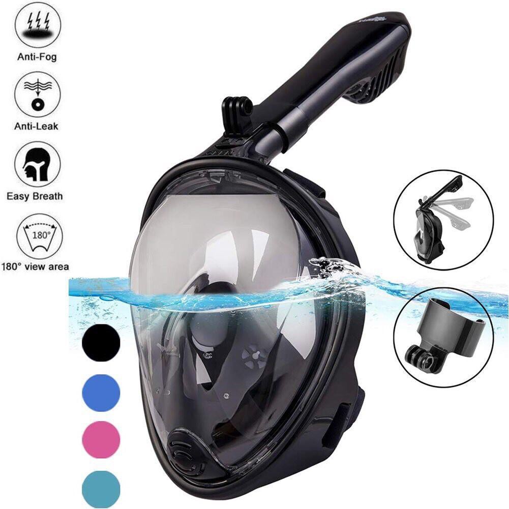 Swimming Diving Snorkel Scuba  Anti Fog Mask  Surface Full 