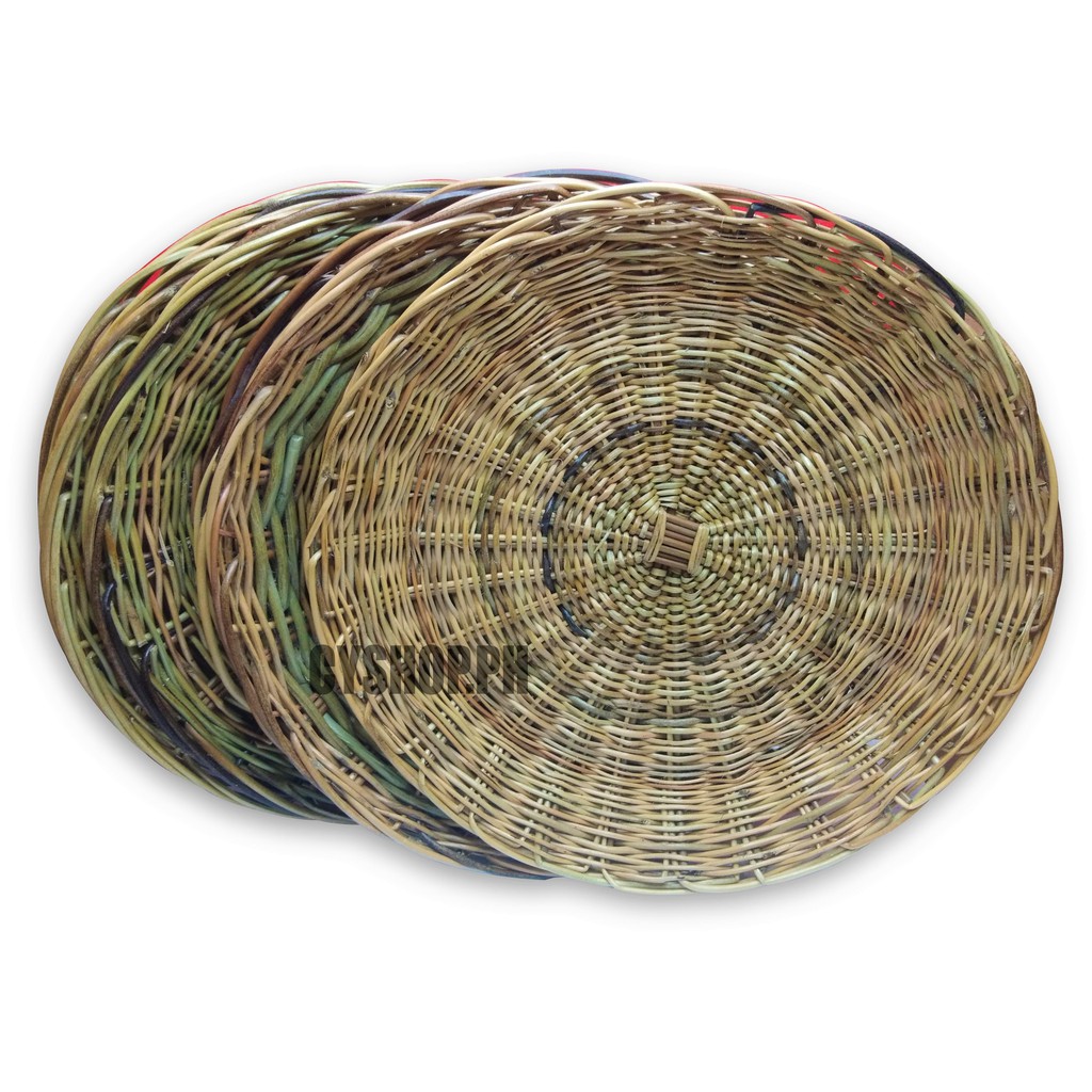 Reusable home made nito plate for parties Shopee Philippines