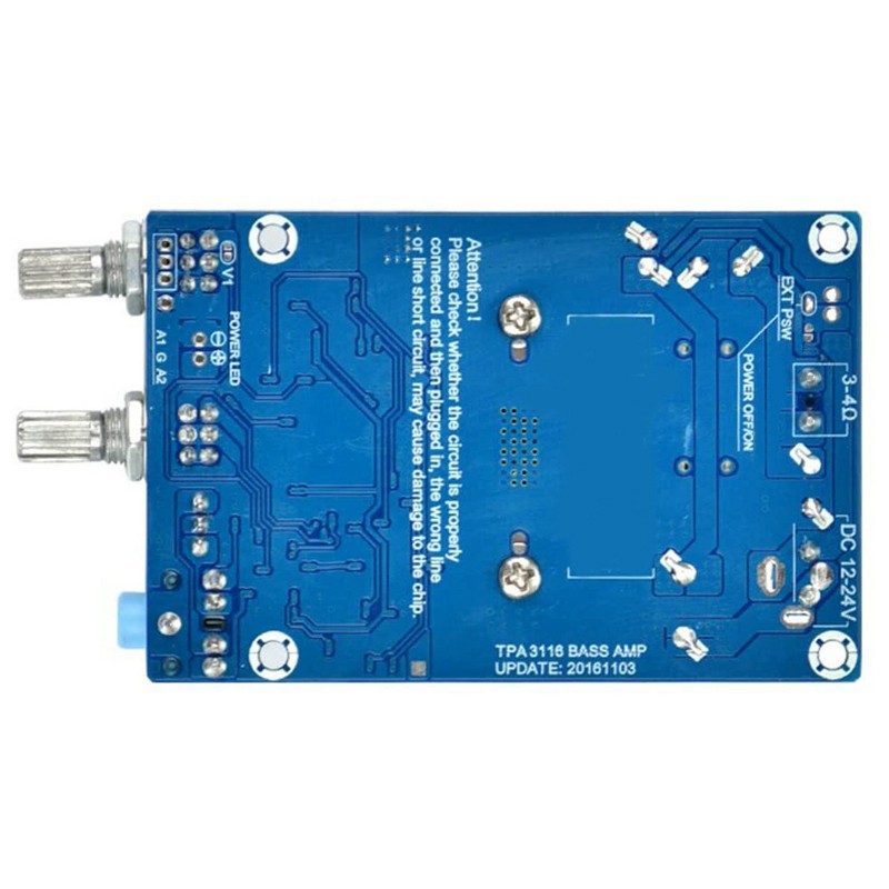 tpa3116 subwoofer amplifier
