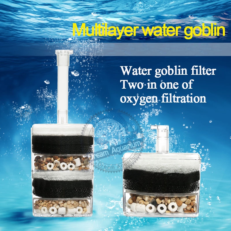 Aquarium Fish Tank Activated Carbon Filter Water Filter Single Layer