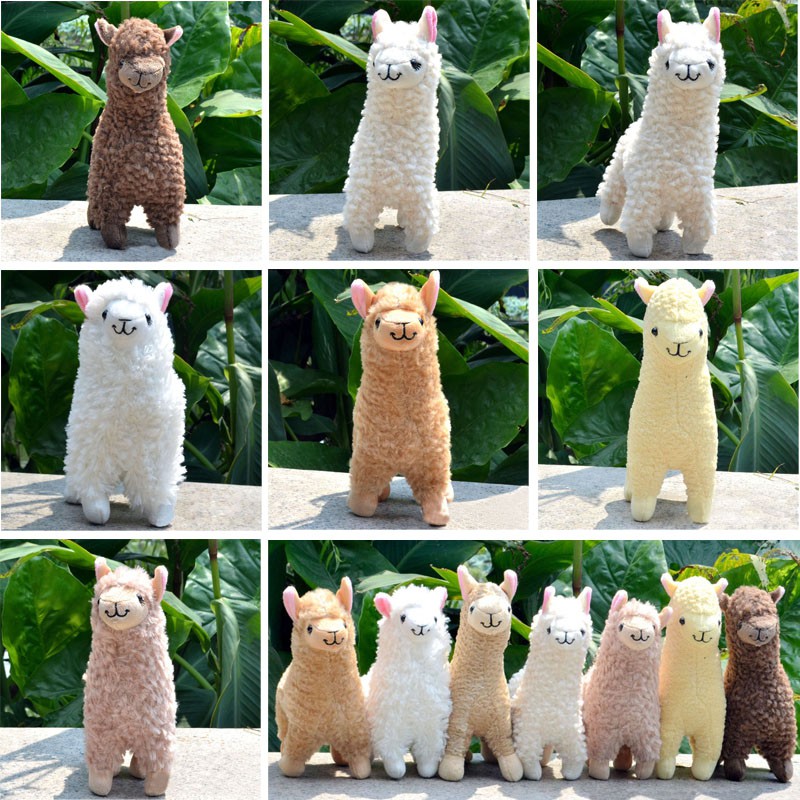 Cute Alpaca Plush Toy Alpacas Doll Stuffed Animal Kids Gift | Shopee